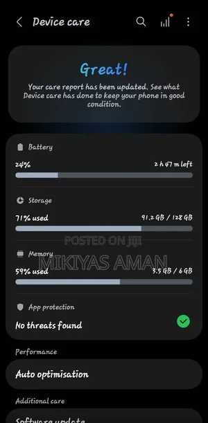 Samsung Galaxy A06 128 GB Gray