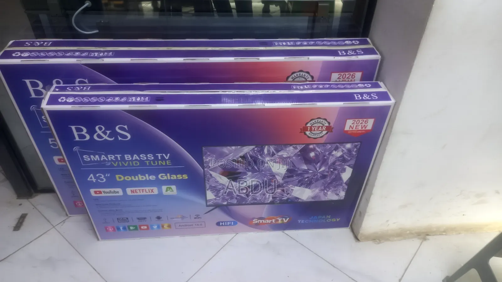 B S TV 43 Inch በፈለገለት ብራድ አቅርበናል