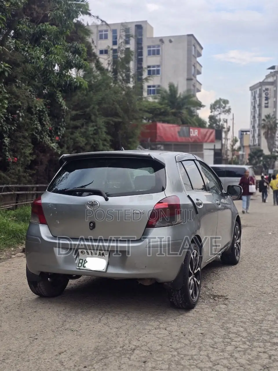 Toyota Yaris 2008 Gray