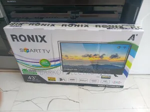 Ronix Smart Led TV 43 Inch Andraid Doubel Gelass 2026 Hifi Speaker