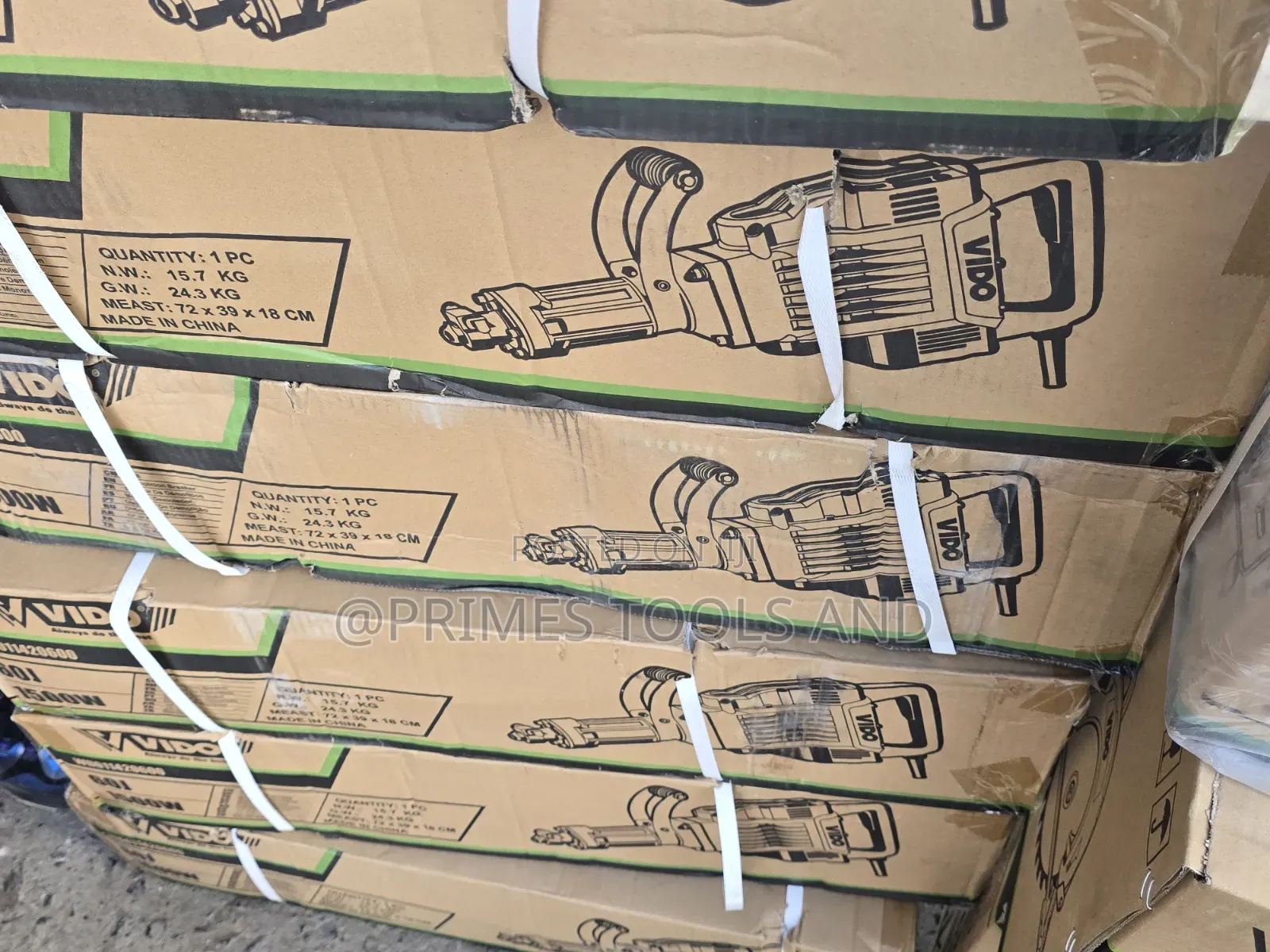 VIDO Jack Hammer Demolition Hammer 1700W–2200W Heavy Duty Concrete