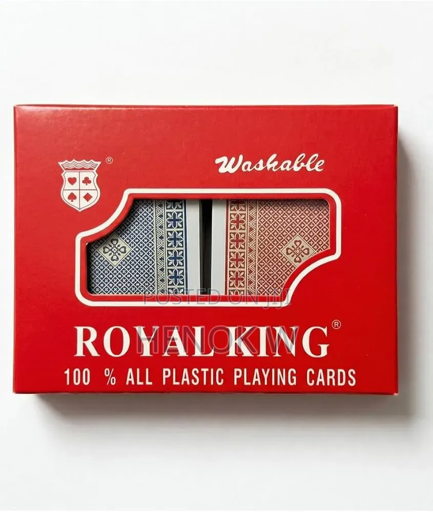 Royal King 100% Plastic Playing Card Set