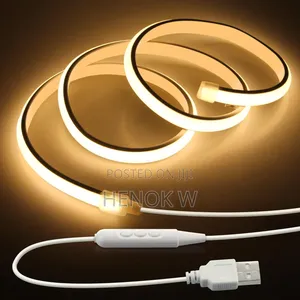 ​ Flexible Warm White COB LED Neon Strip Light! 