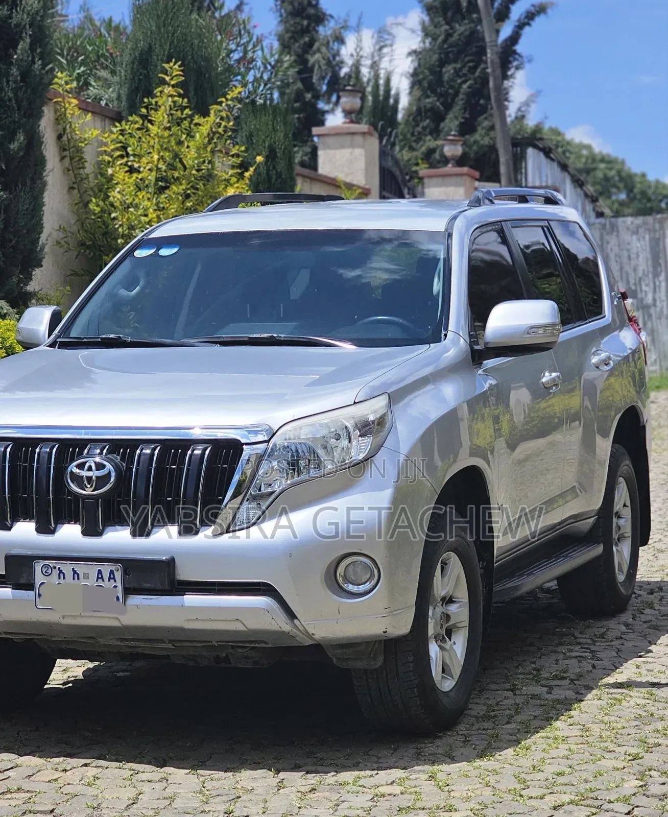 Toyota Land Cruiser Prado 2015 Silver