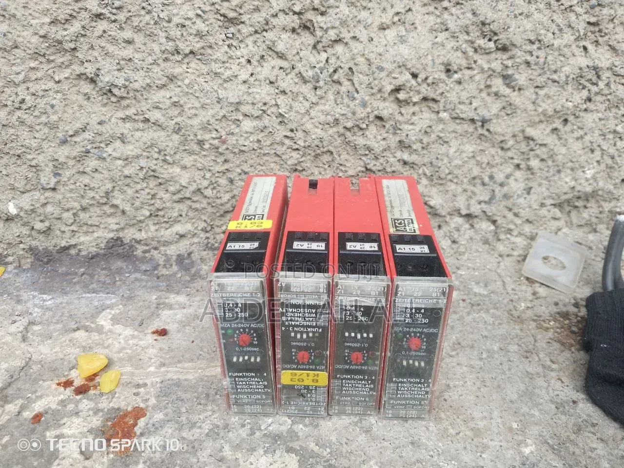 ACS Contsys MZA SEC Multi-Function Time Relays