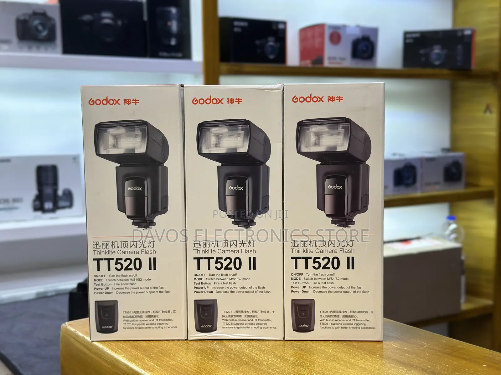 Godox TT520II Camera Speedlite