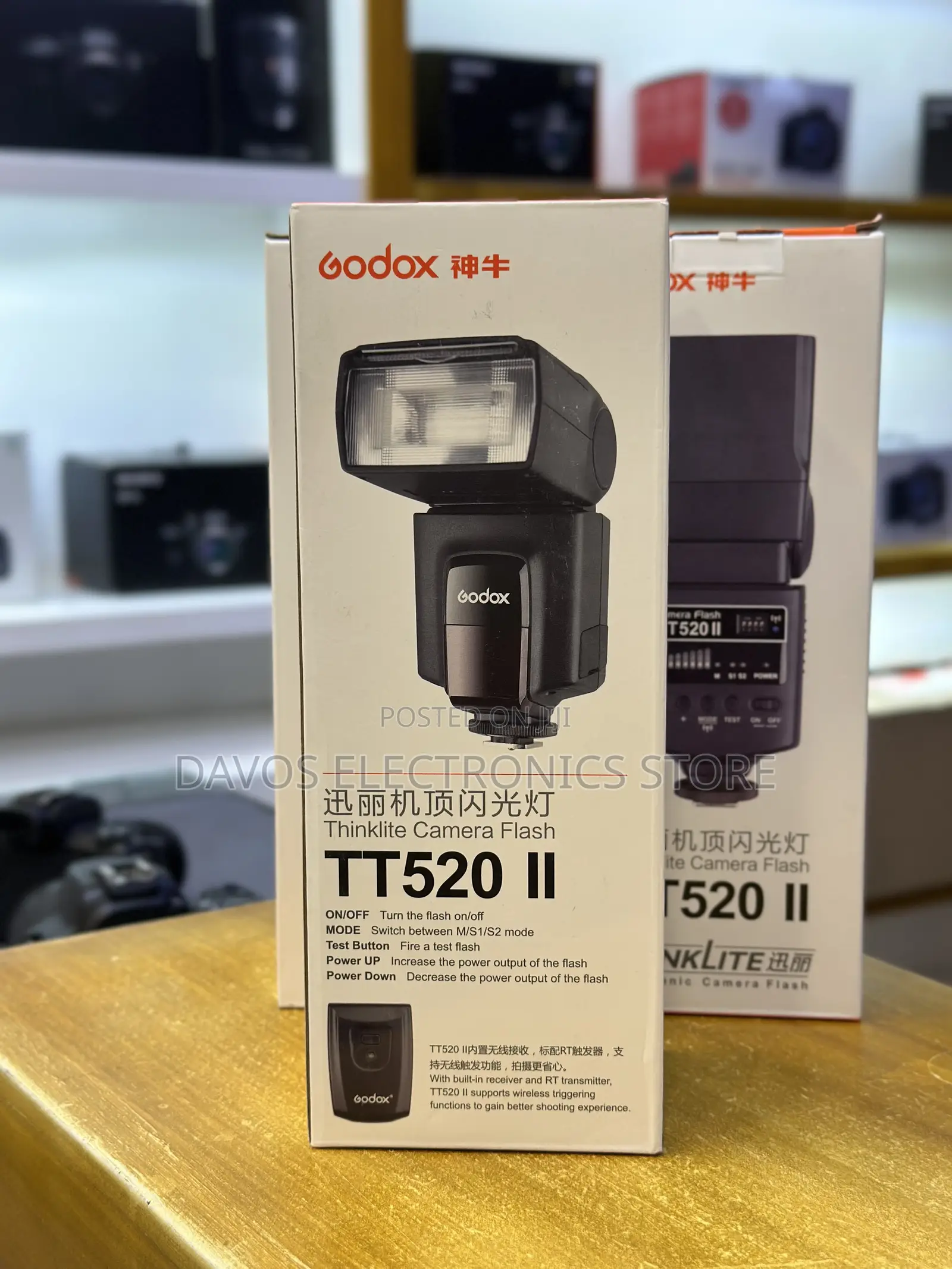 Godox TT520II Camera Speedlite