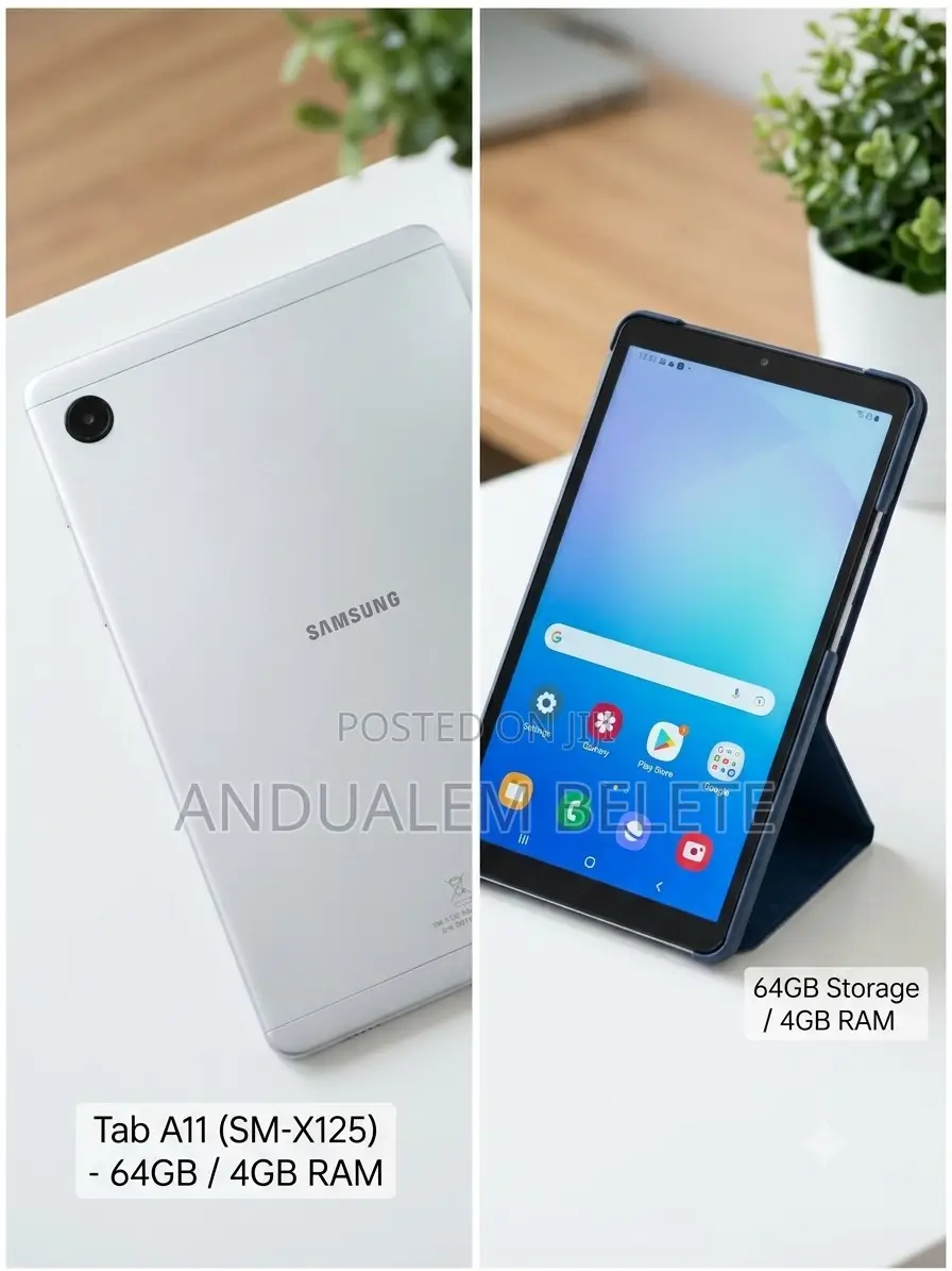 New Samsung Galaxy Tab A11 64 GB Silver