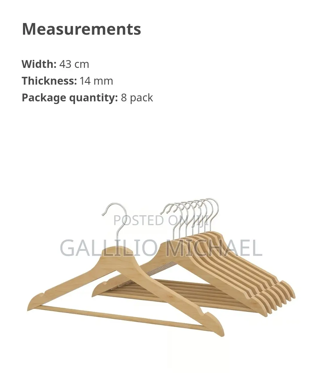 Ikea Woden Hanger