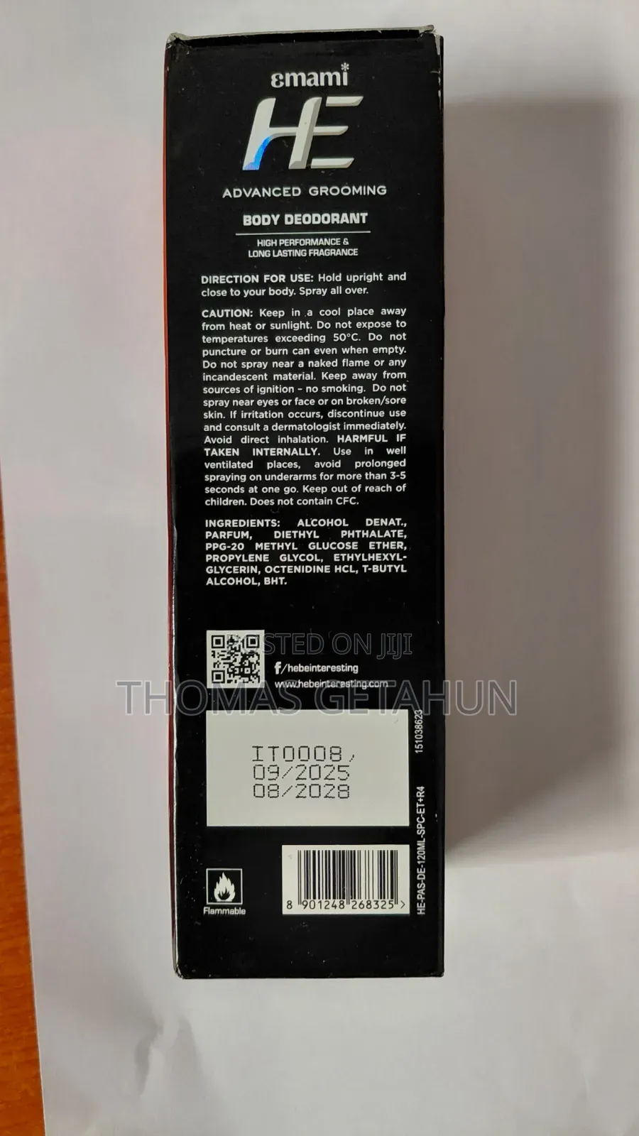 Original HE Body Perfume
