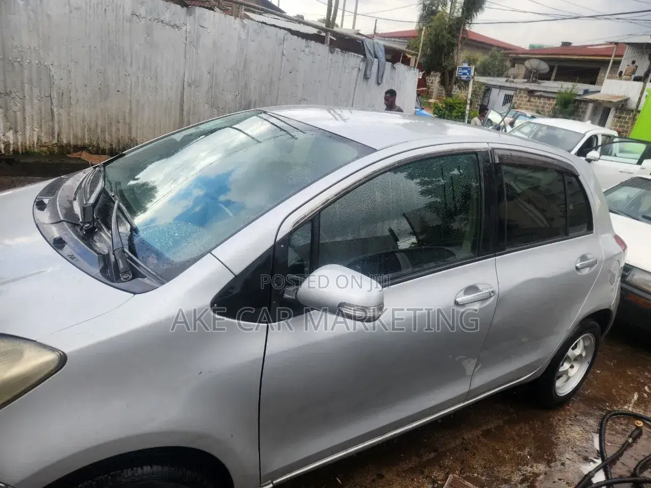 Toyota Yaris 2008 Gray