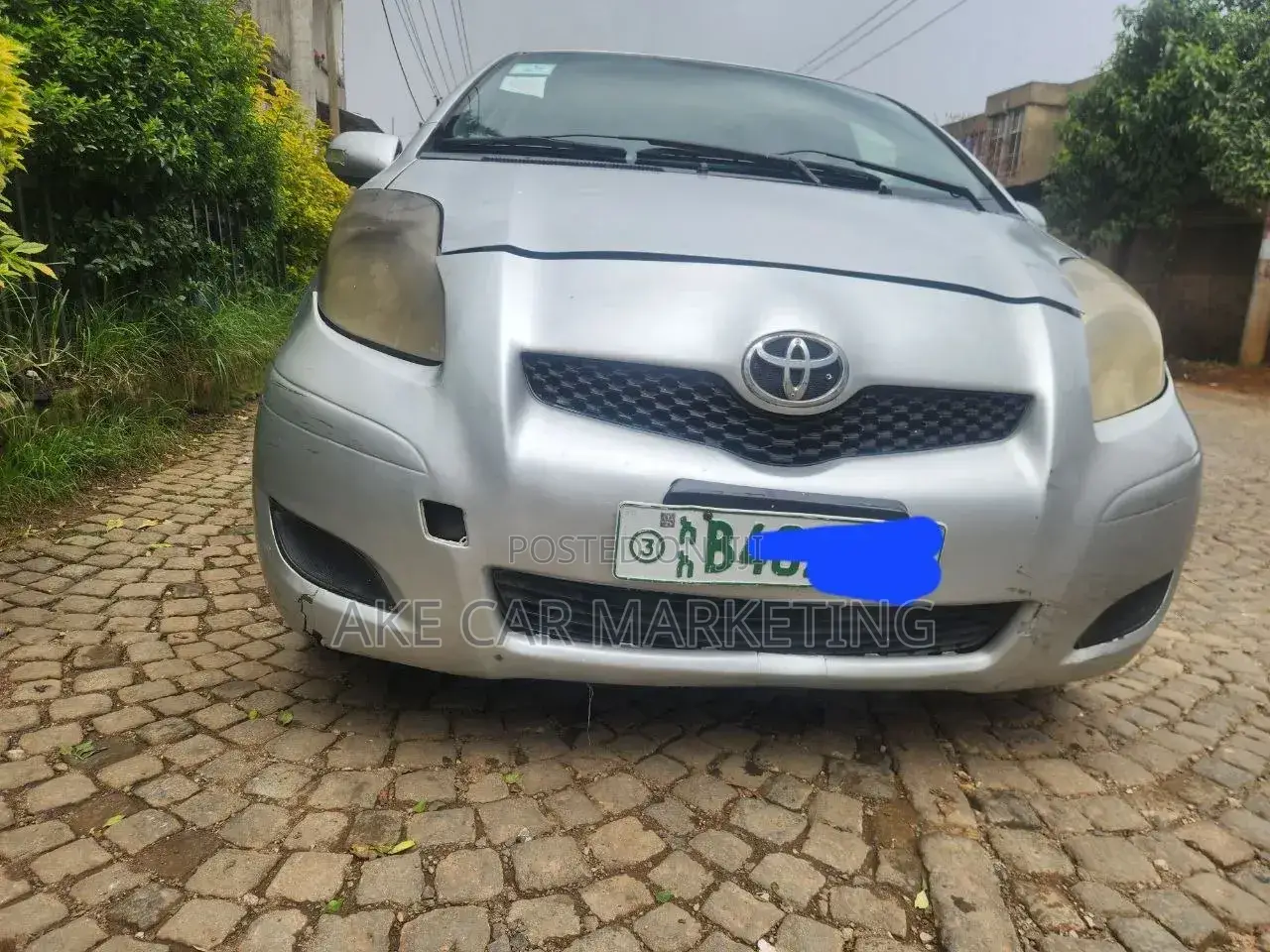 Toyota Yaris 2008 Gray
