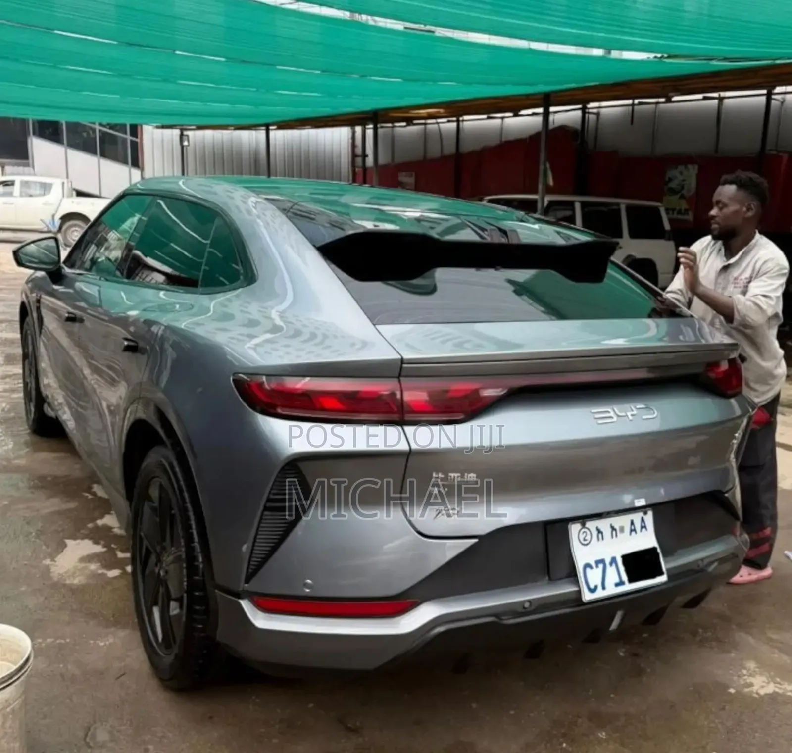 New BYD Song L DM-i 2024 Gray