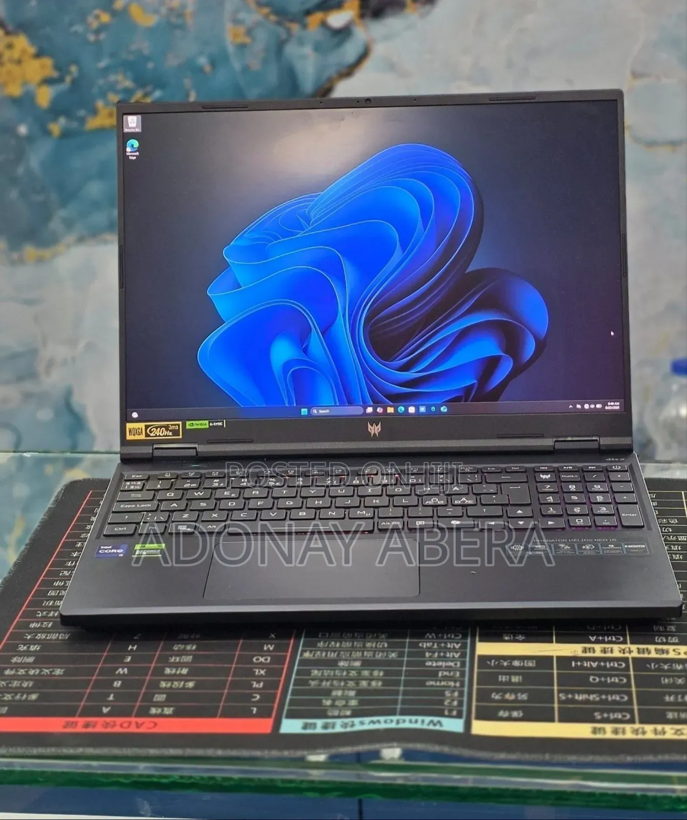 New Laptop Acer 16GB Intel Core i9 SSD 1T