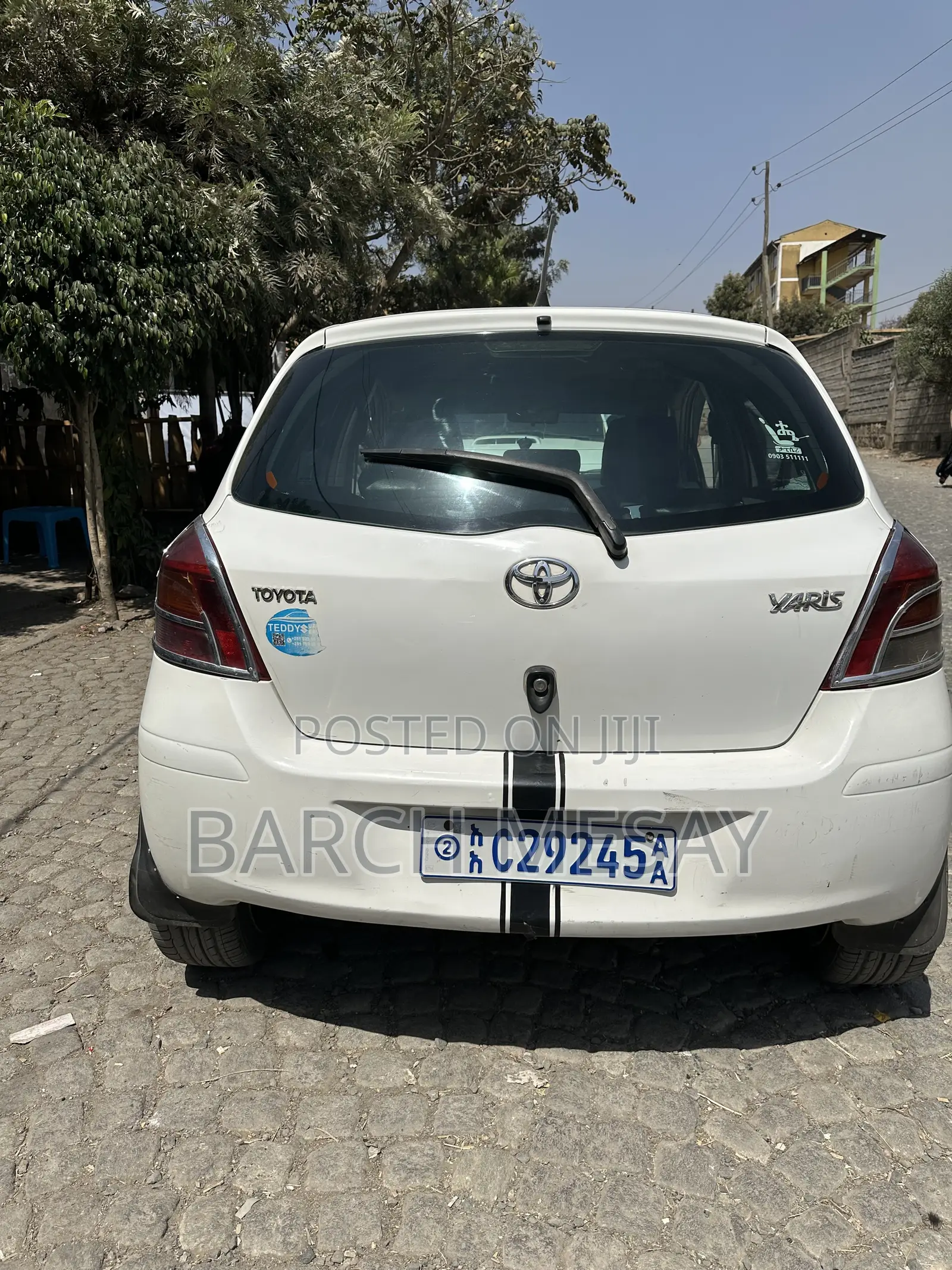 Toyota Yaris 2009 White