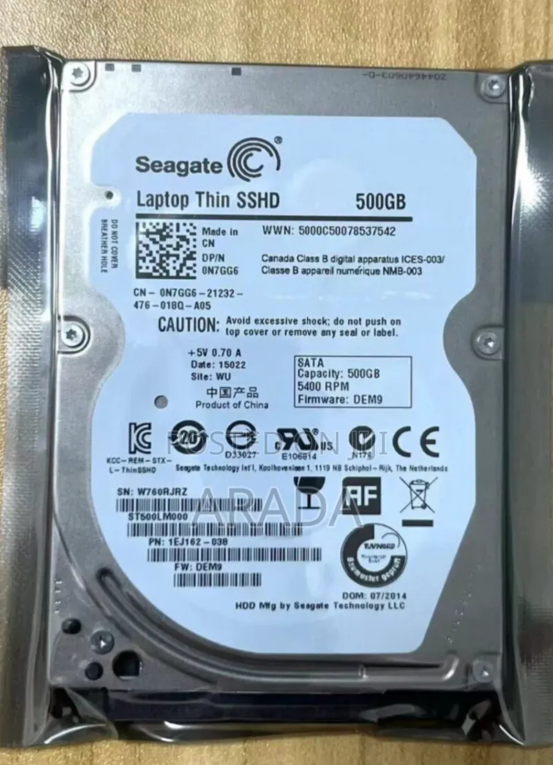 500GB Laptop Hard Disk