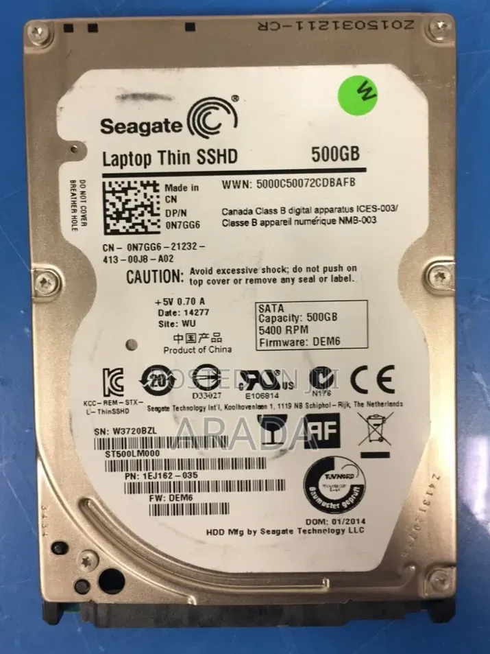 500GB Laptop Hard Disk