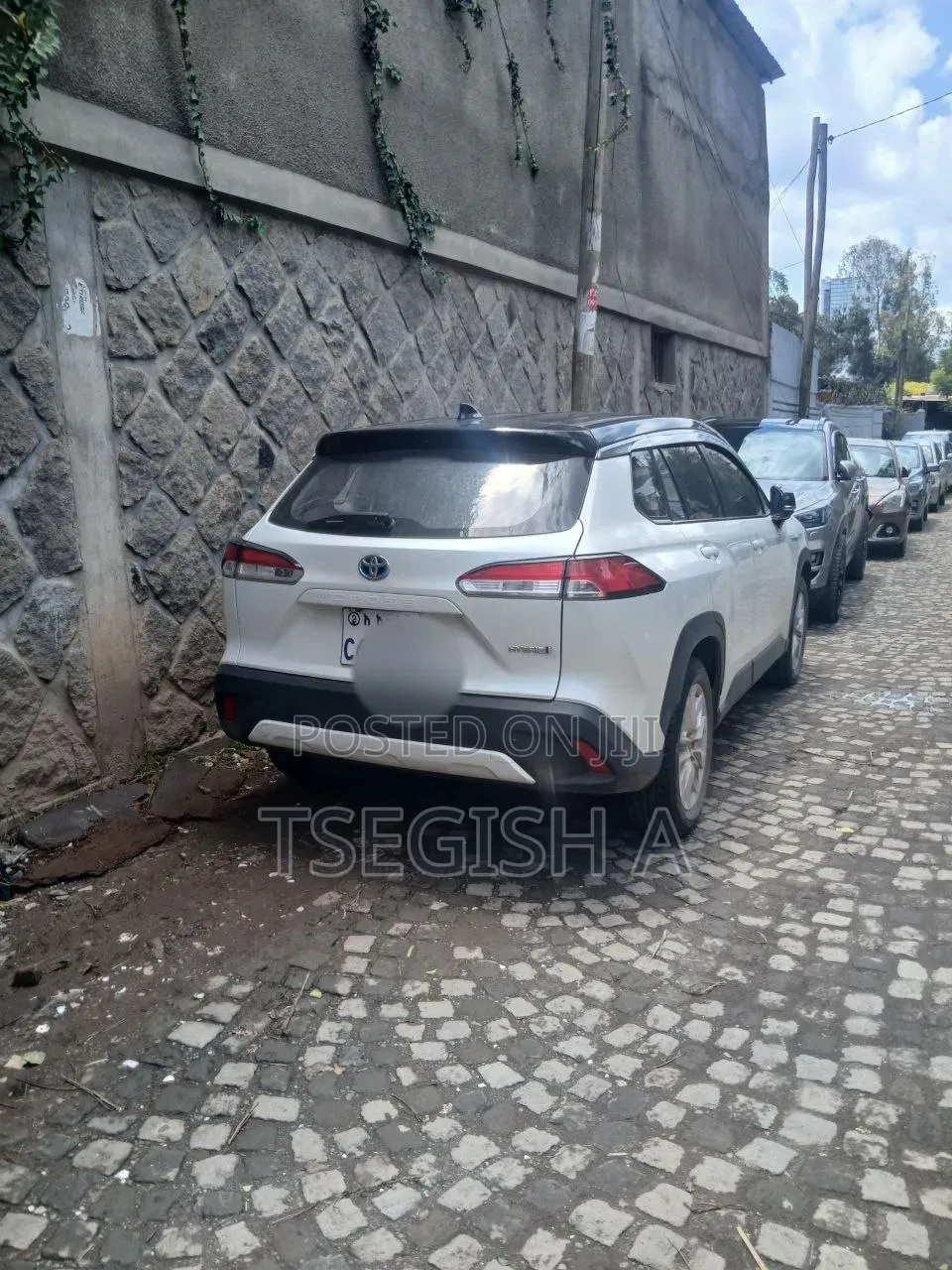 New Toyota Corolla Cross Hybrid 2023 White