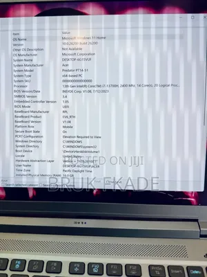 New Laptop Acer Predator Helios Neo 16 16GB Intel Core i7 SSD 1T