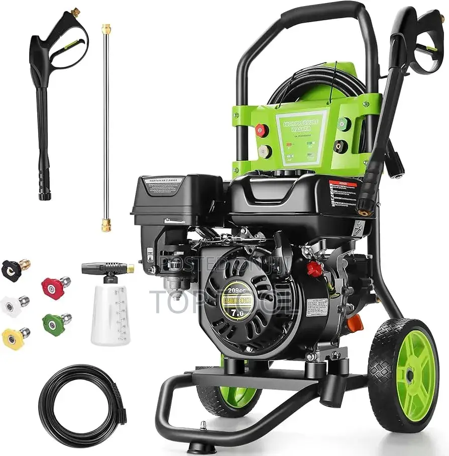 ,Vido 7.0 HP Gasoline-Powered High-Pressure Washer,