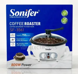 Sonifer Coffee Roaster – 800W Home Coffee Machine 750g Capacity