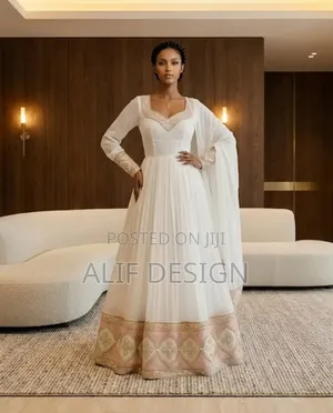 Beautiful Custom Made Habesha Dress Traditional Clothes