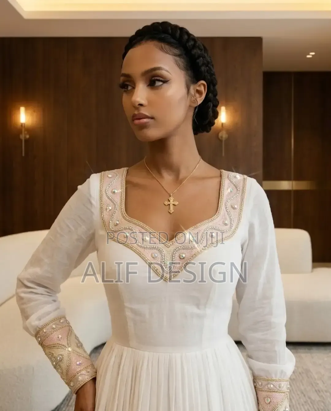 Beautiful Custom Made Habesha Dress Traditional Clothes
