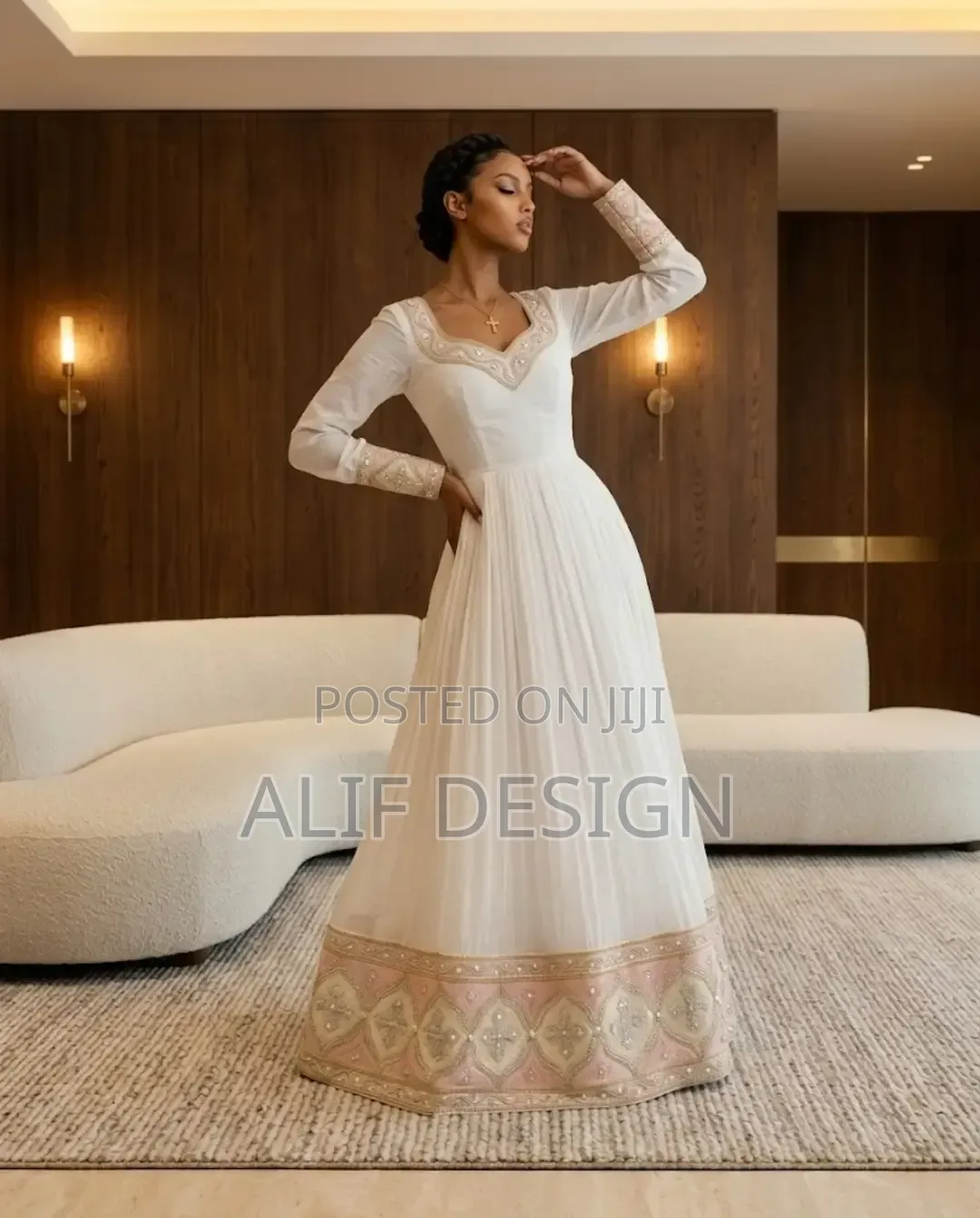 Beautiful Custom Made Habesha Dress Traditional Clothes