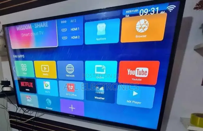 Oscar 50-Inch Smart TV