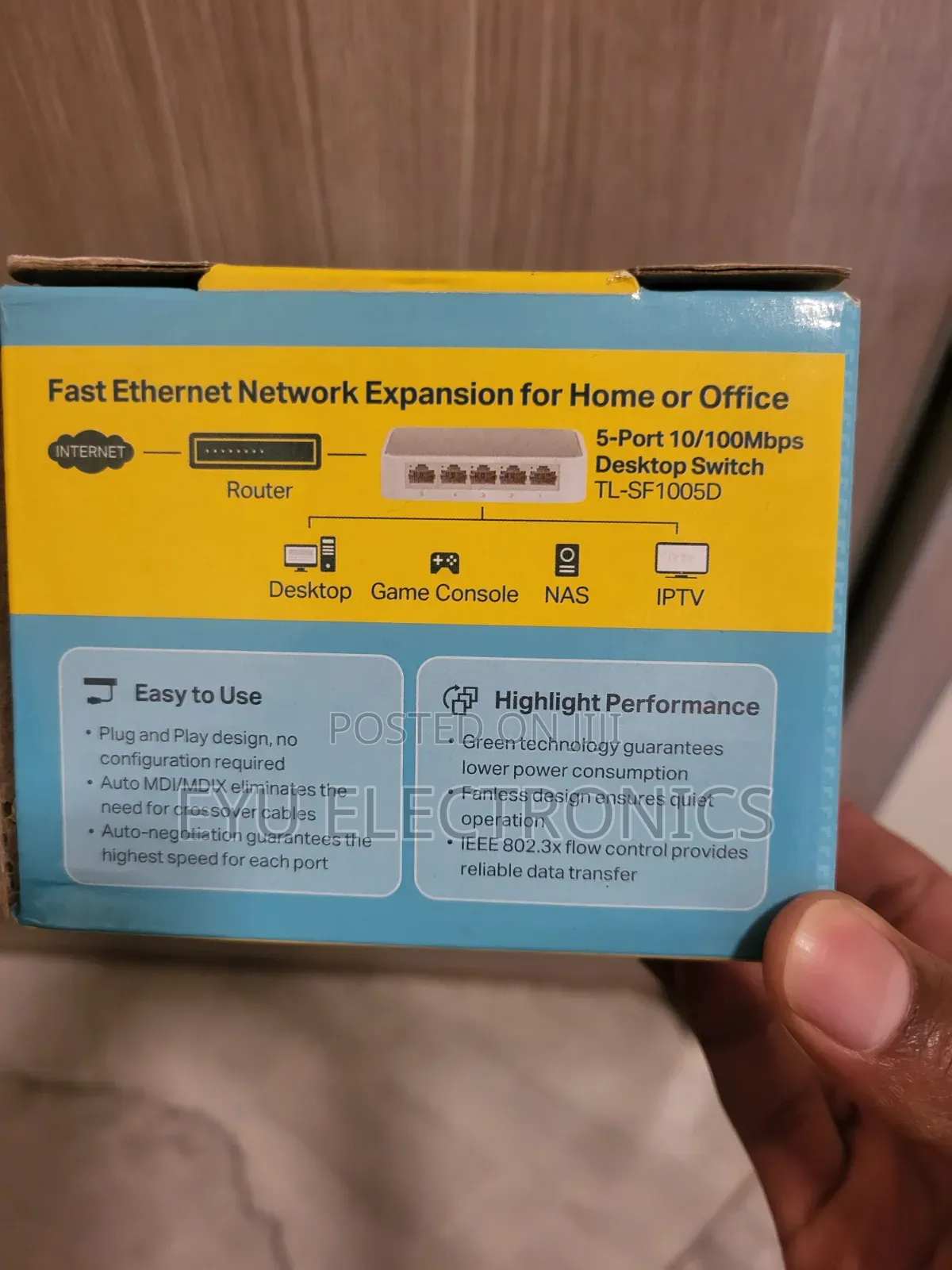 Tp Link Switch 5 Port Packed