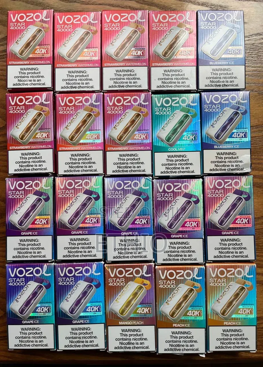 Vozol Star 40000 Puffs Vape Long Lastingsatisfaction
