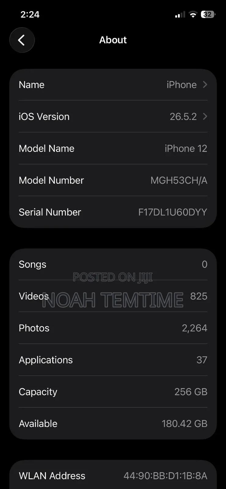 New Apple iPhone 12 256 GB