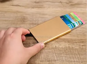 Mens Aluminum ID Credit Card Holder Wallet Pocket Case
