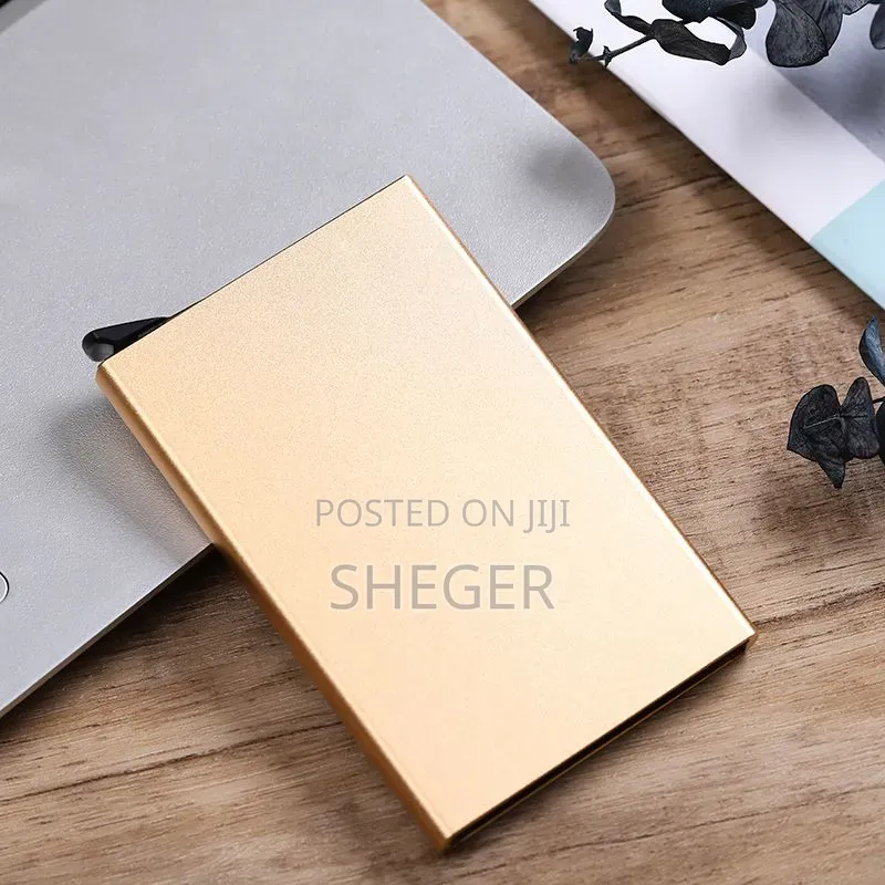 Mens Aluminum ID Credit Card Holder Wallet Pocket Case