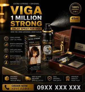 VIGA 1 Million Strong Delay Spray for Men – 45ml