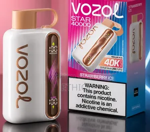 Experience Vozol Star Strawberry Ice Flavour Vape 40000 Puffs