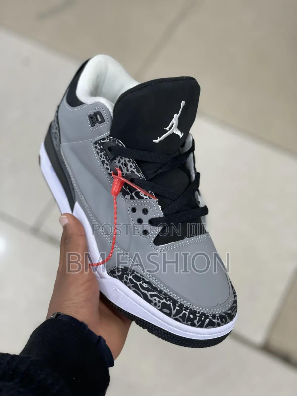 Air Jordan 3 With Elephant Print