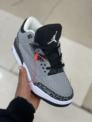 Air Jordan 3 With Elephant Print