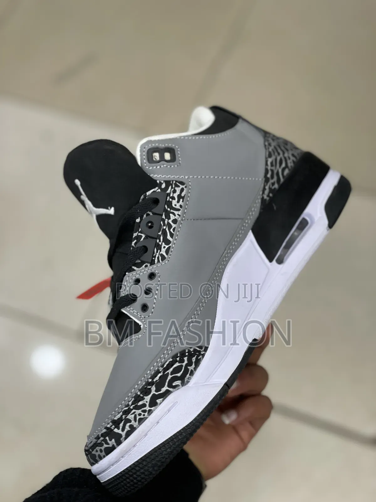 Air Jordan 3 With Elephant Print