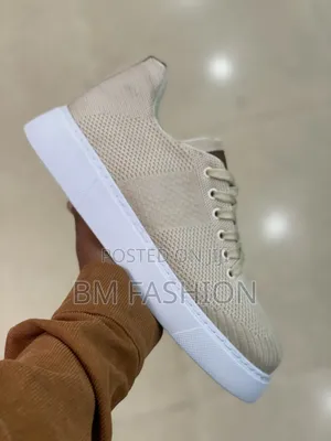 Knit Low-Top Sand Crisp White