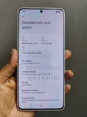 Xiaomi Redmi Note 13 Pro 5G 256 GB White
