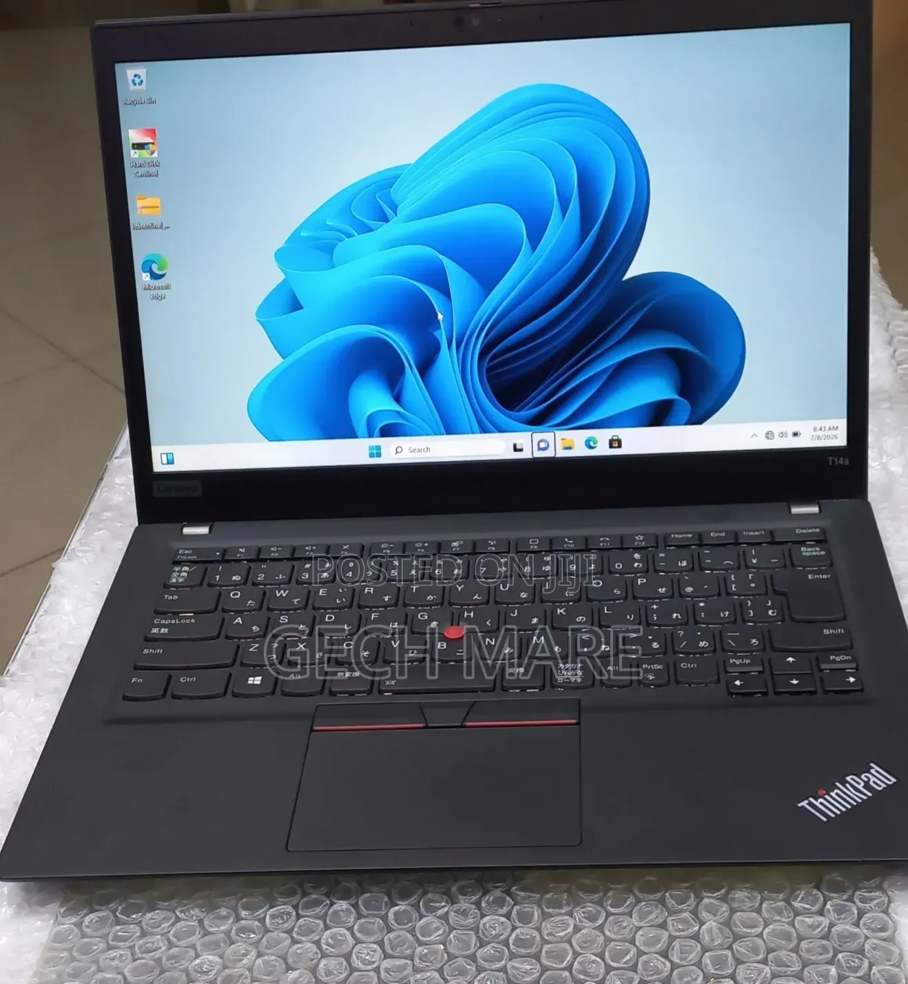New Laptop Lenovo ThinkPad T14 16GB AMD Ryzen 5 SSD 512GB
