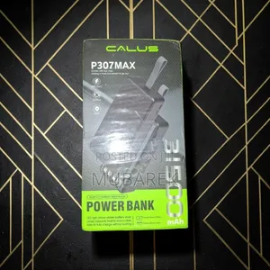 Heavy-Duty CALUS 31,500 mAh Power Bank–Carga Tu Smartphone Sin Esperar