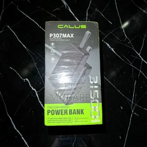 Heavy-Duty CALUS 31,500 mAh Power Bank–Carga Tu Smartphone Sin Esperar
