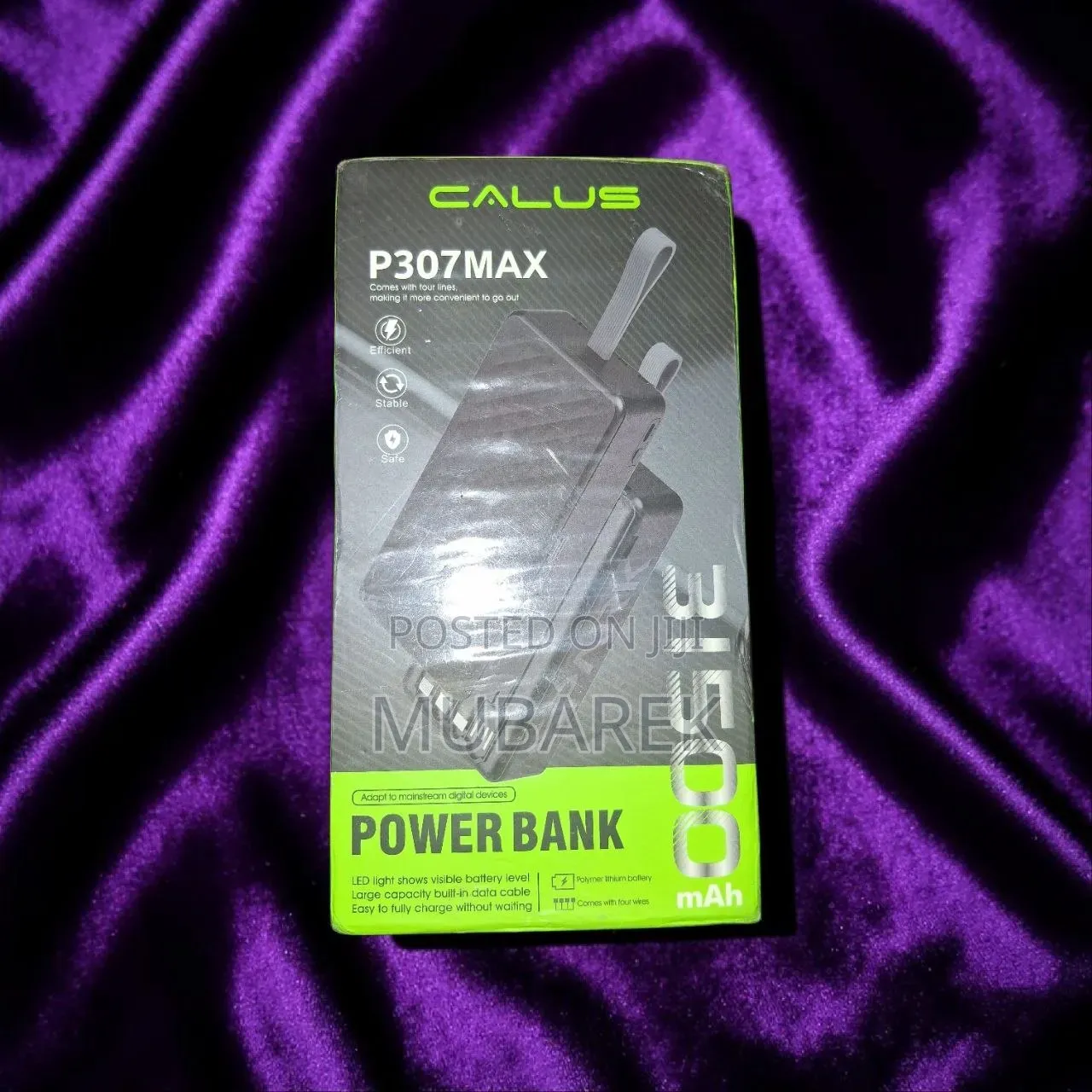 CALUS Travel Power Bank 31,500 mAh–Carga Segura Y Duradera Para Viajes