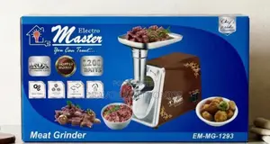 ELECTRO MASTER Meat Grinder | 1200W | Copper Motor | Heavy-Duty
