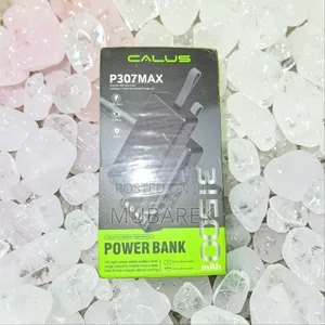 CALUS P307MAX All-in-One Power Bank – Carga Múltiple Built-in Wires