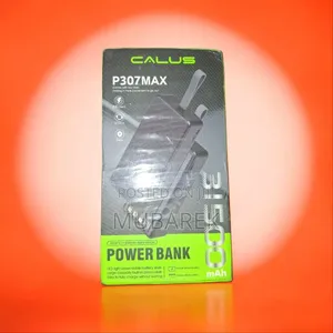 Ultra-Capacity CALUS PowerBank–31,500mAh Para Múltiples Cargas Rápidas