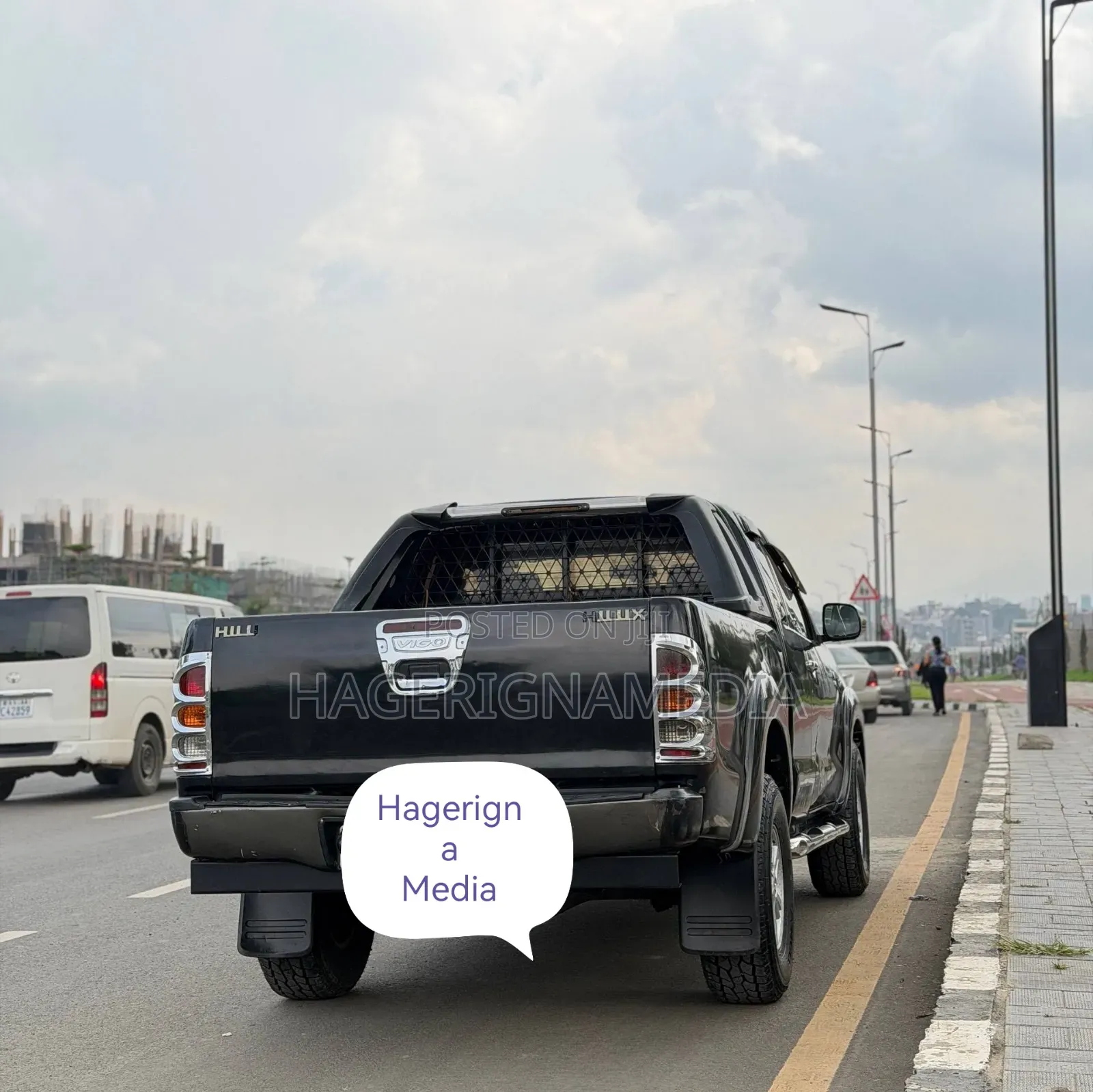 Toyota Hilux 2008 Black