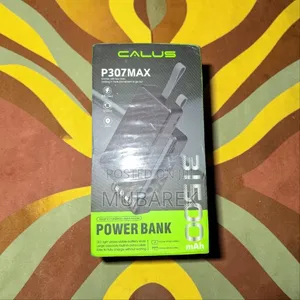 Cargador Universal CALUS P307MAX–31,500mAh High Capacity LED Indicator